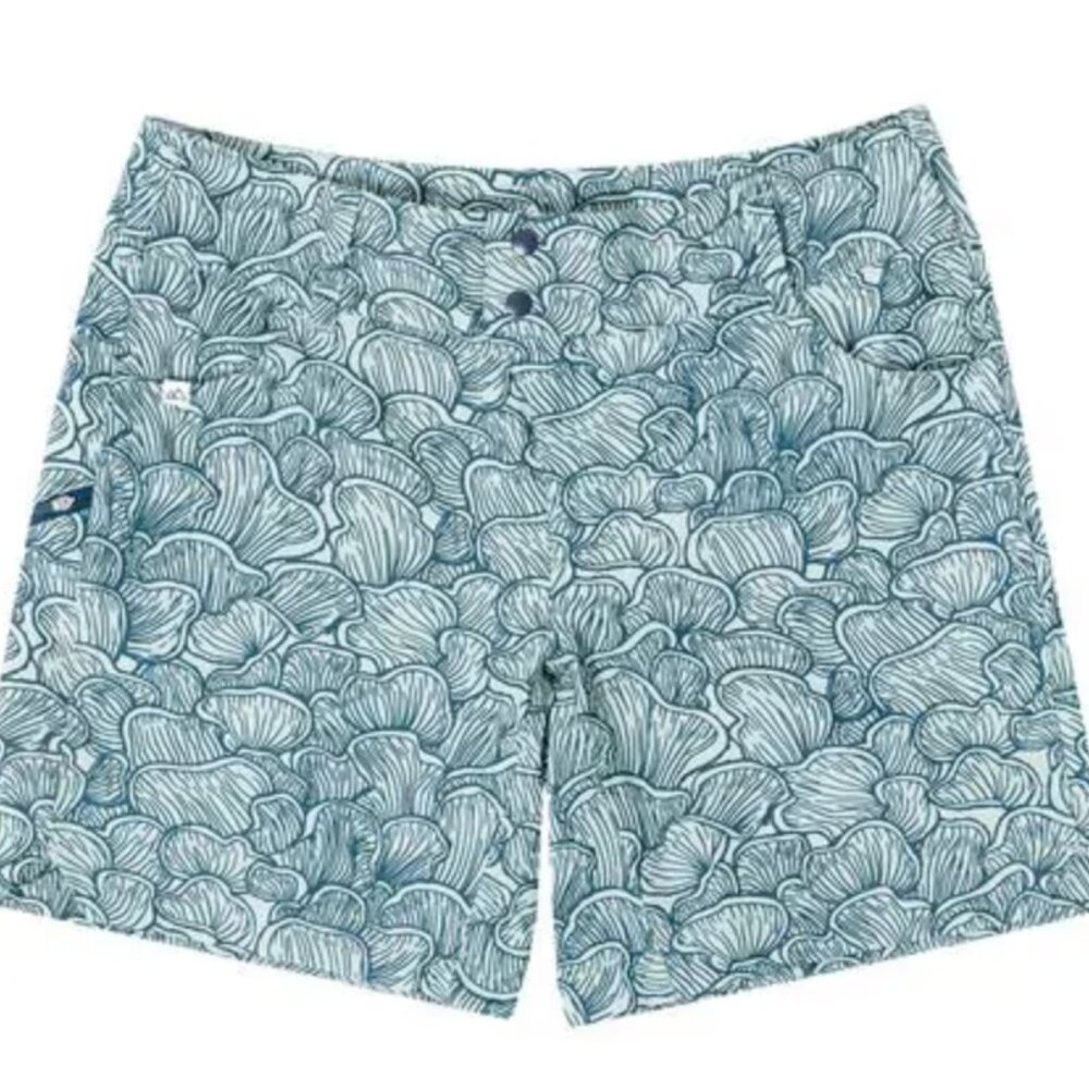 Wild Rye Freda Bike Shorts - Forest Fungi Sage - size 0